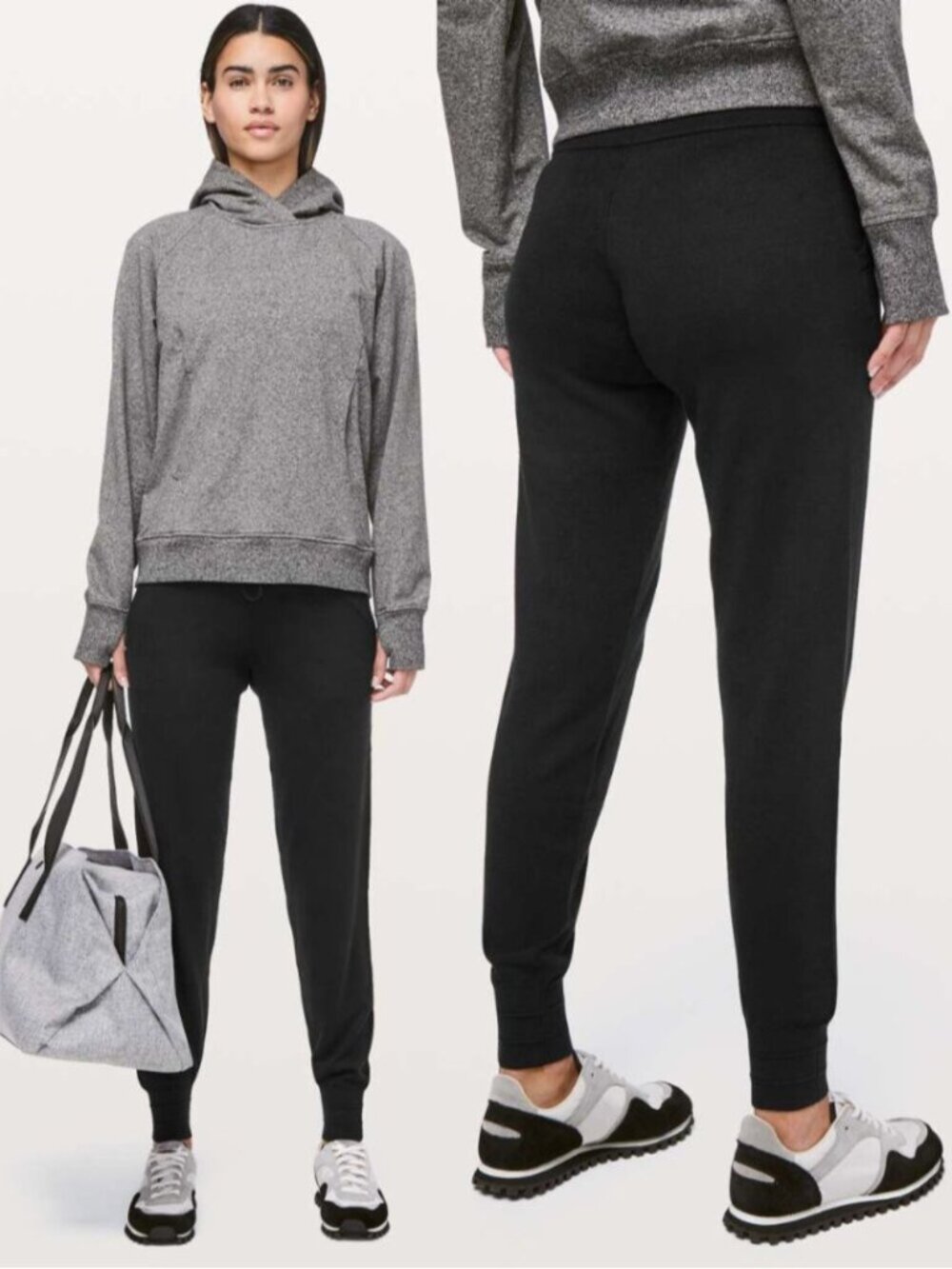 Lululemon Black Cashlu Knit Apres Your Way Joggers 29"